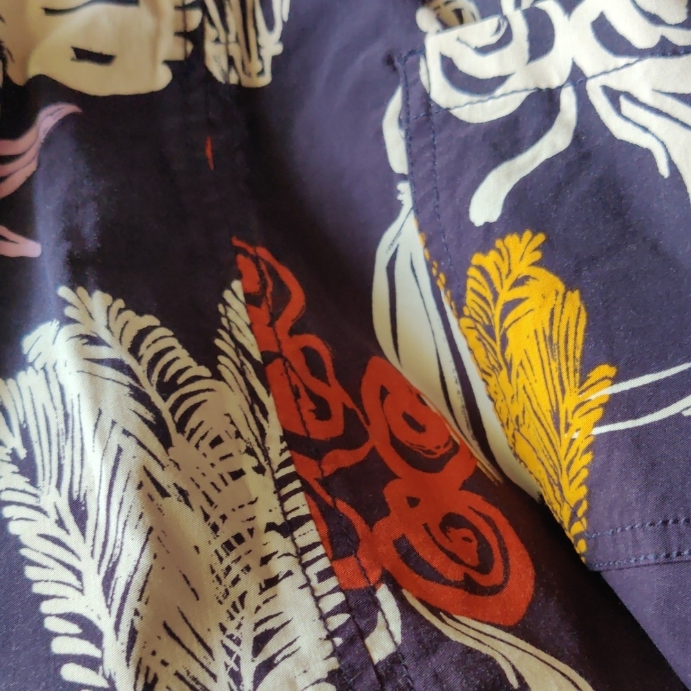 Anthropologie Maeve Navy Floral Dress Size Small - Picture 7 of 7